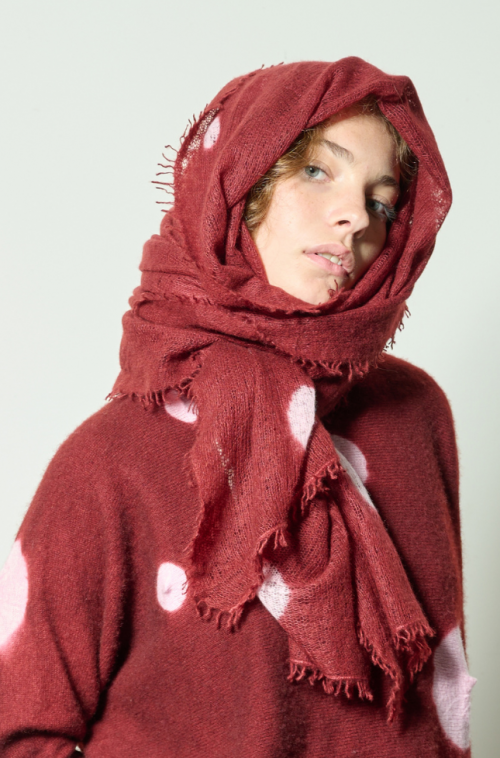 Burrberry Femme LORENZO CANA Foulard De 100% Modal Pour La Femme