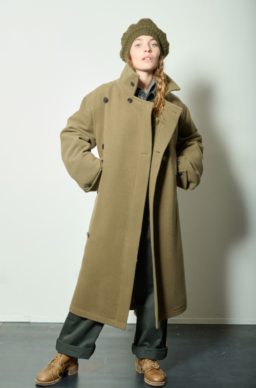 Manteau Militaire Kaki