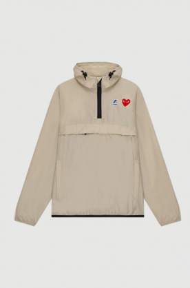 K-way x CDG Play beige