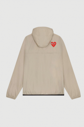 K-way x CDG Play beige