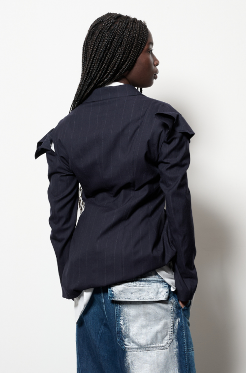 Veste Épaulette Navy