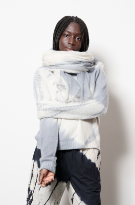 Pull en Cachemire Shibori...