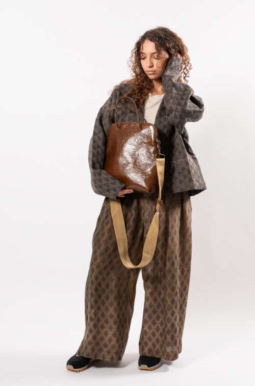 VESTE OVERSIZE À MOTIFS...