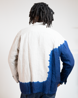 Linen Four Pockets Overshirt