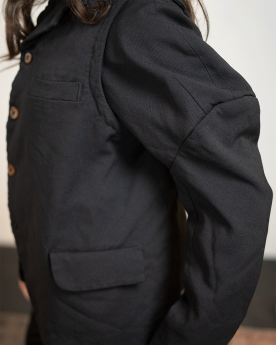 Veste manches bouffantes