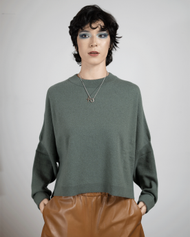 Cashmere Iconic Crewneck...