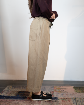 PANTALON DROIT BEIGE