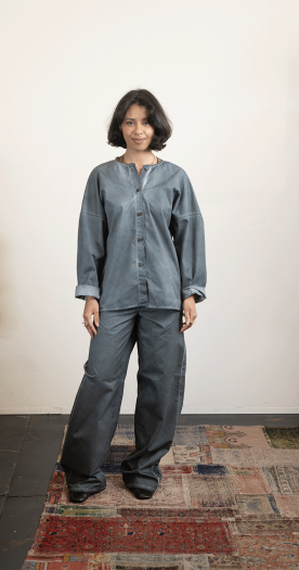 Steel Blu Tate Top