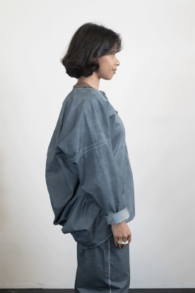 Steel Blu Tate Top