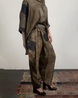Brown/Blu Pants