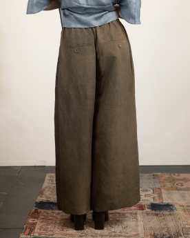 Dark Brown Poetic Pants
