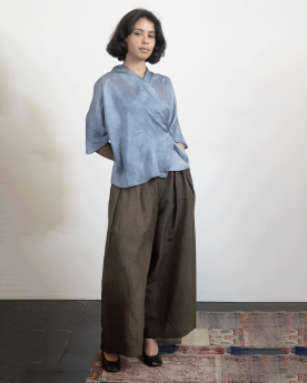 Dark Brown Poetic Pants