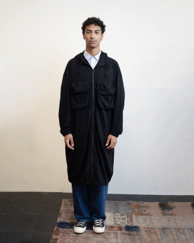 Manteau à capuche oversize