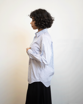 Chemise graphique rayée...