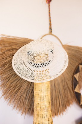 Chapeau Canotier Washi