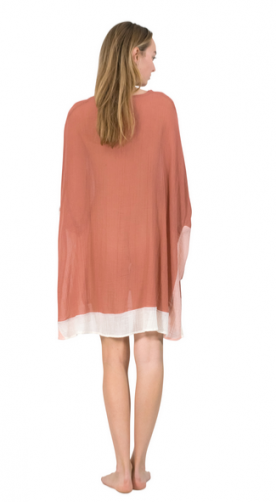 Poncho Dada sable Ambas pour femme