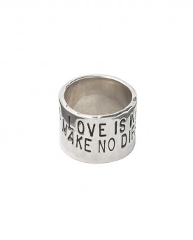 Bague Love épaisse Homme